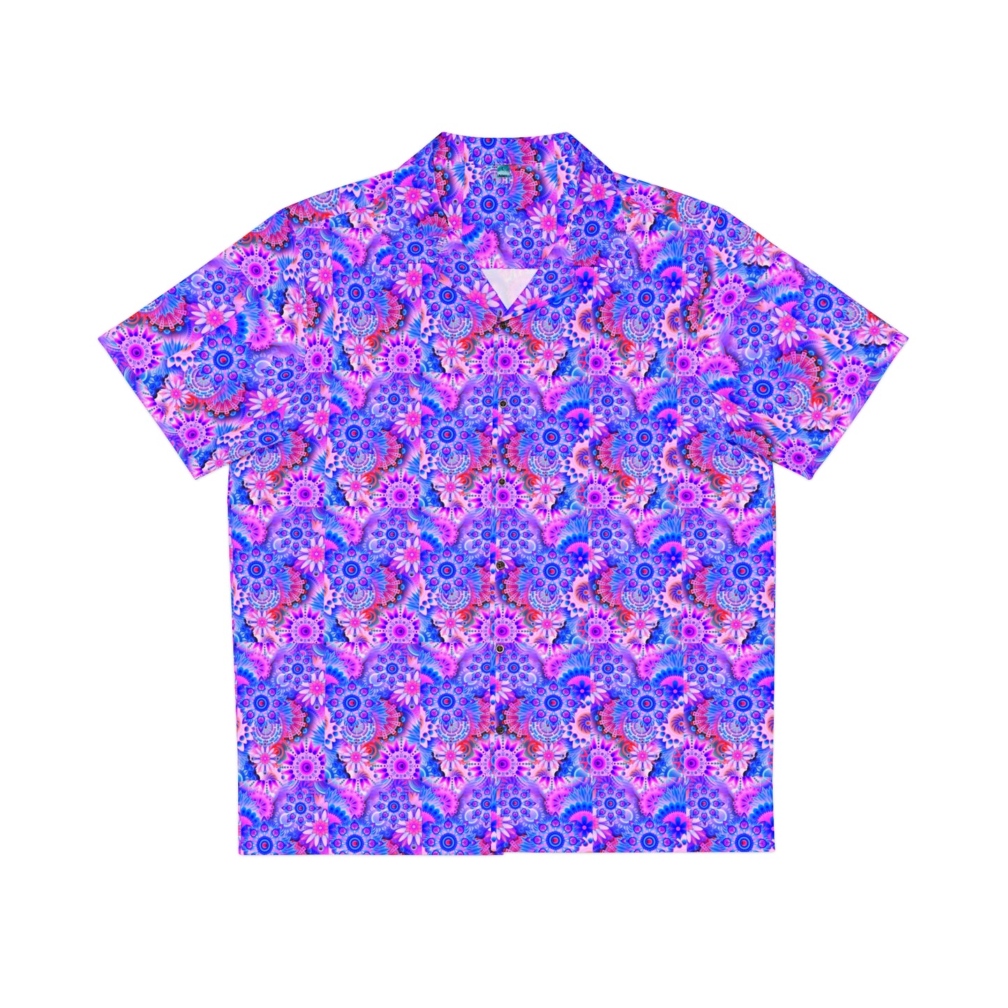 Mandalas-Pink 2   Men's Hawaiian Shirt