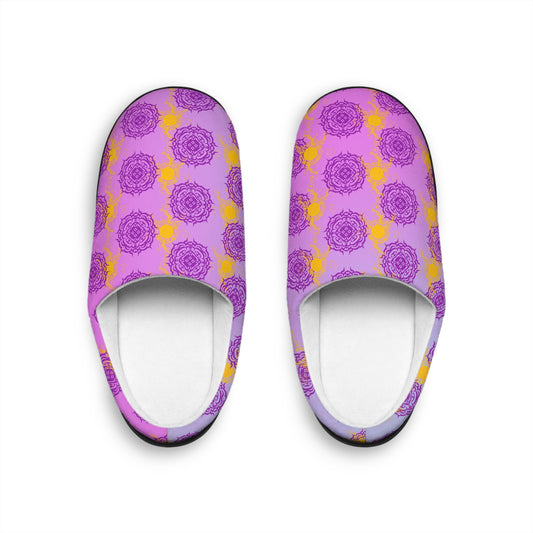 Purple Pedal  Women's Indoor Slippers