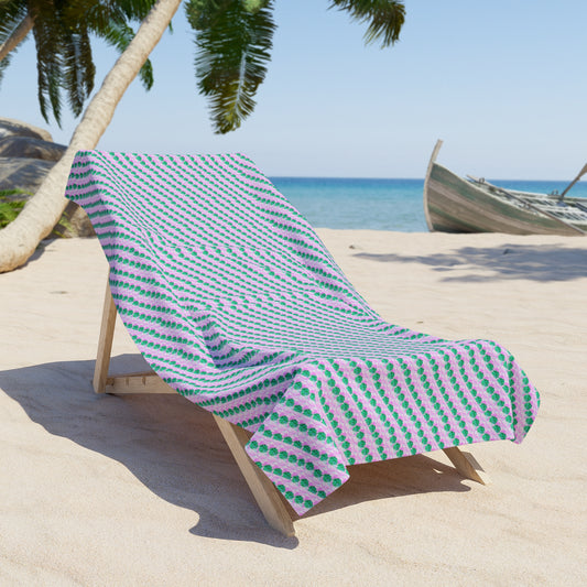 Light Green Mood (MPX) Beach Towel