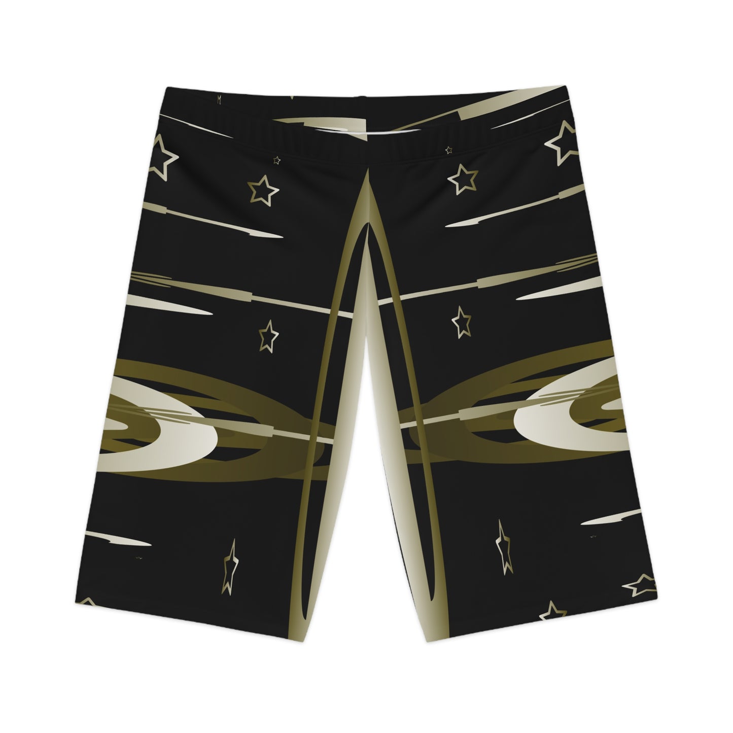 Gold Stars Women's Bike Shorts (AOP)