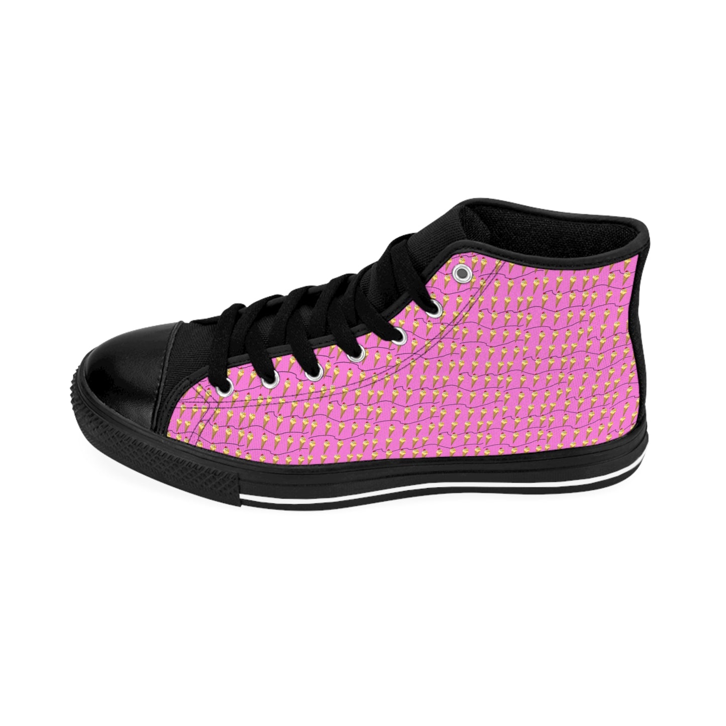 Ice Cream Line Ice Women's Classic Sneakers