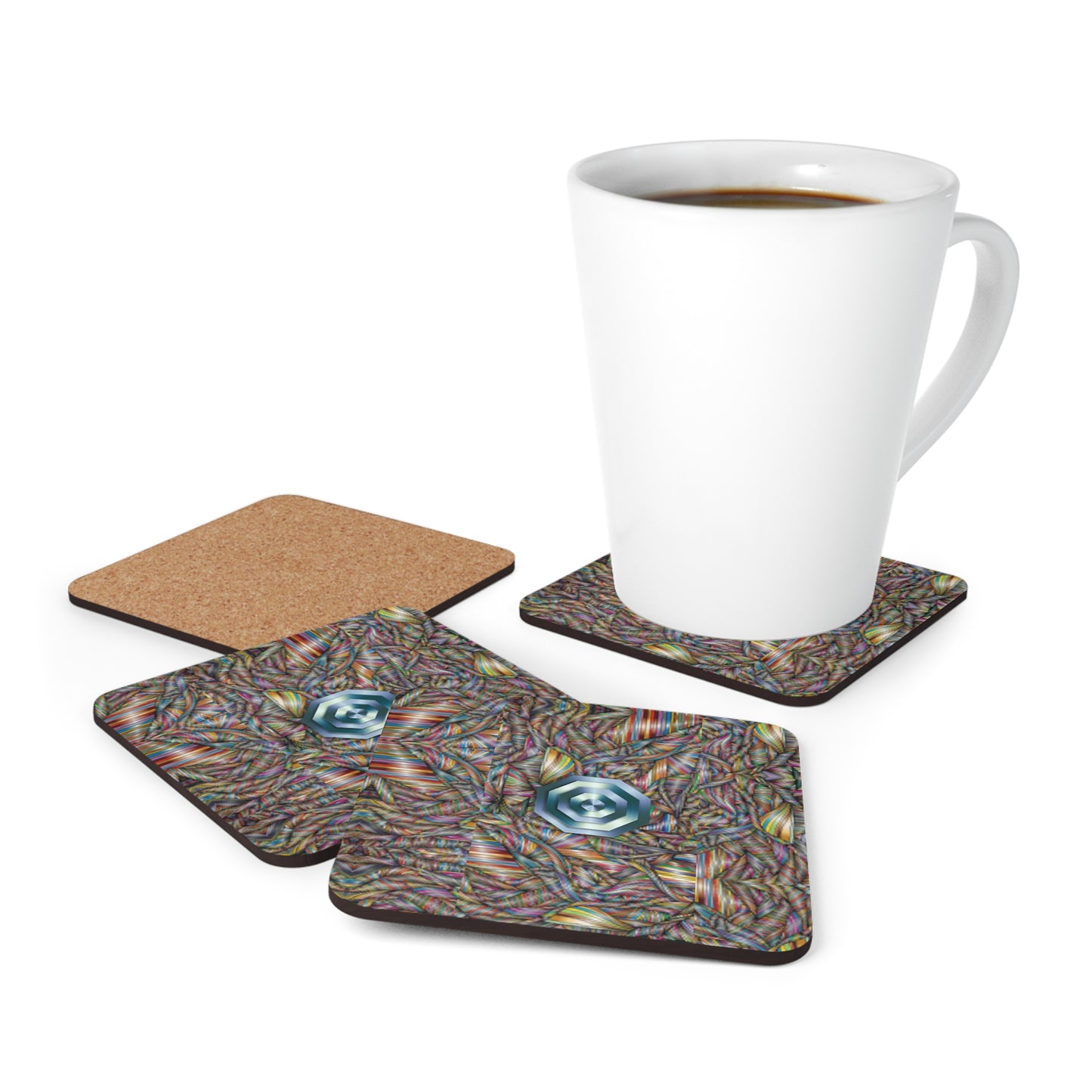 Cerebral    Corkwood Coaster Set