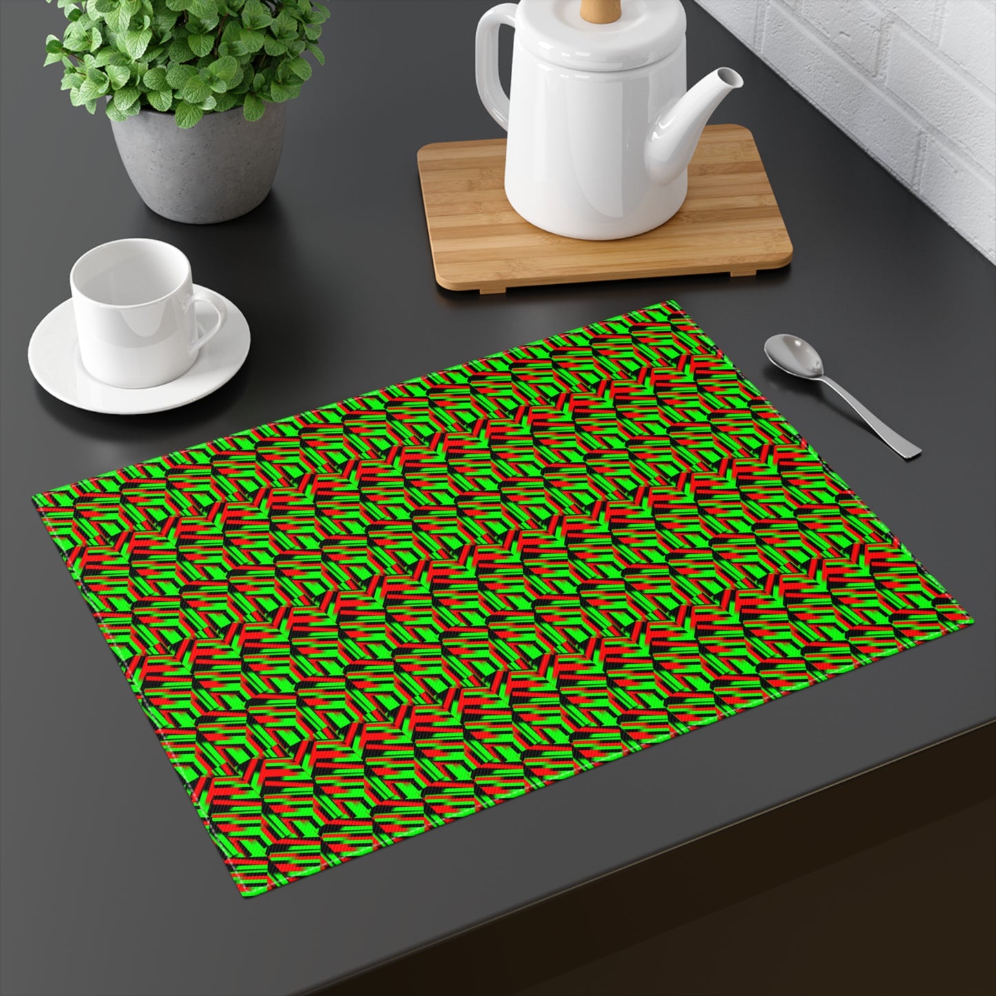 Afro Strips Place-mat