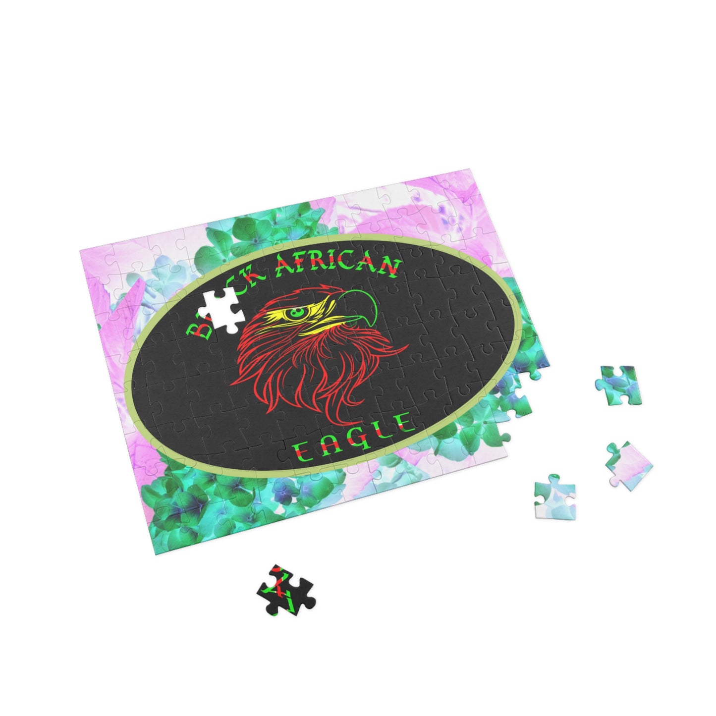 Black African Eagle Puzzle (96, 252, 500, 1000-Piece)