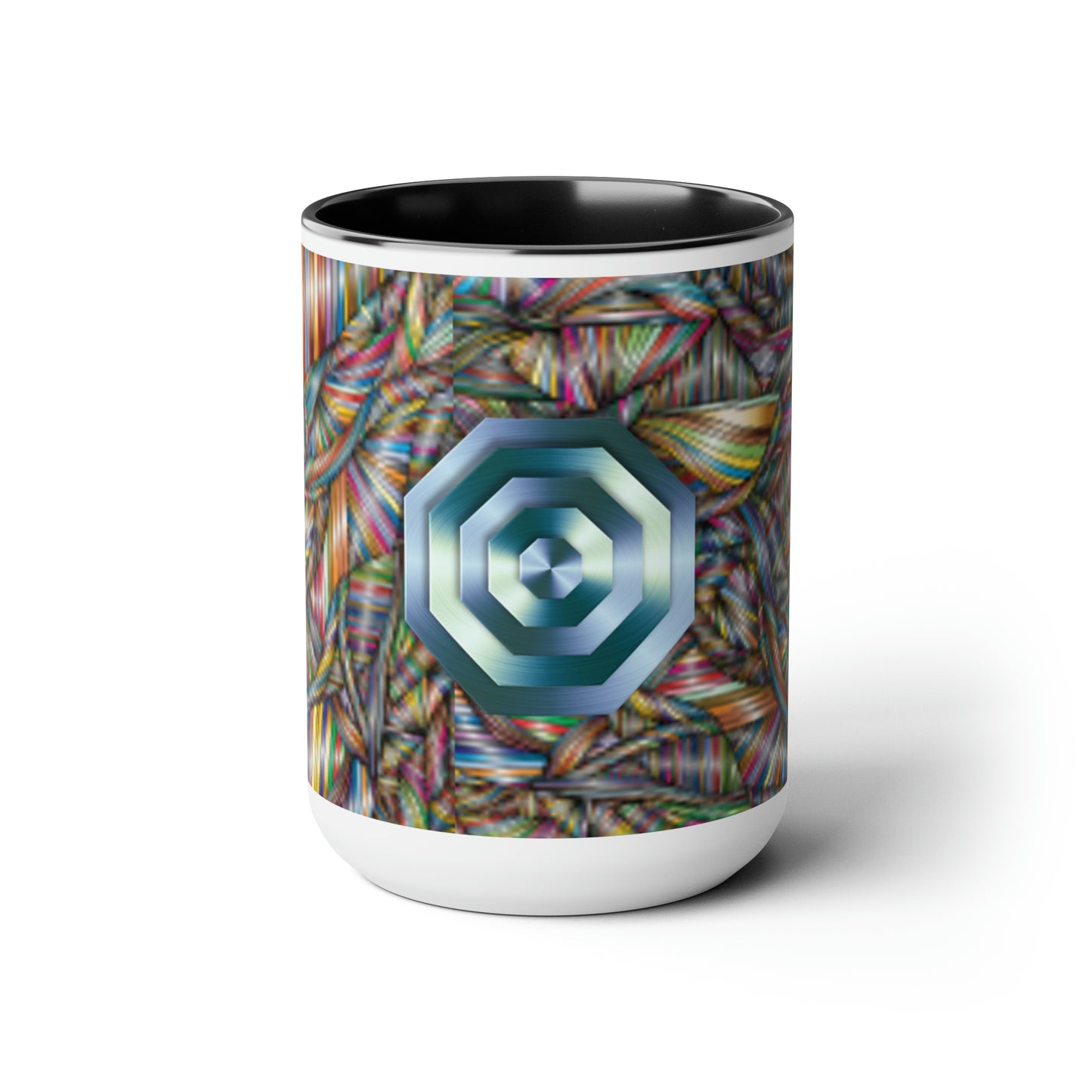 Cerebral Two-Tone Coffee Mugs, 15oz