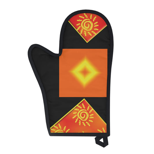 Sun Shine Oven Glove (Black)