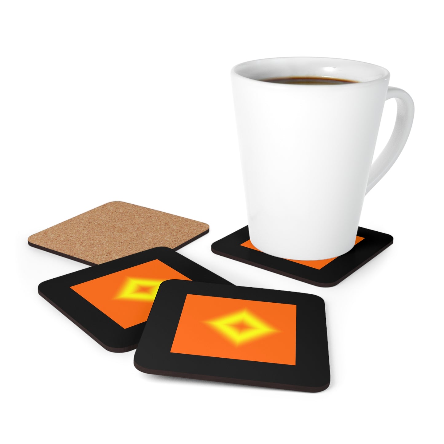 The Bishop Corkwood Coaster Set