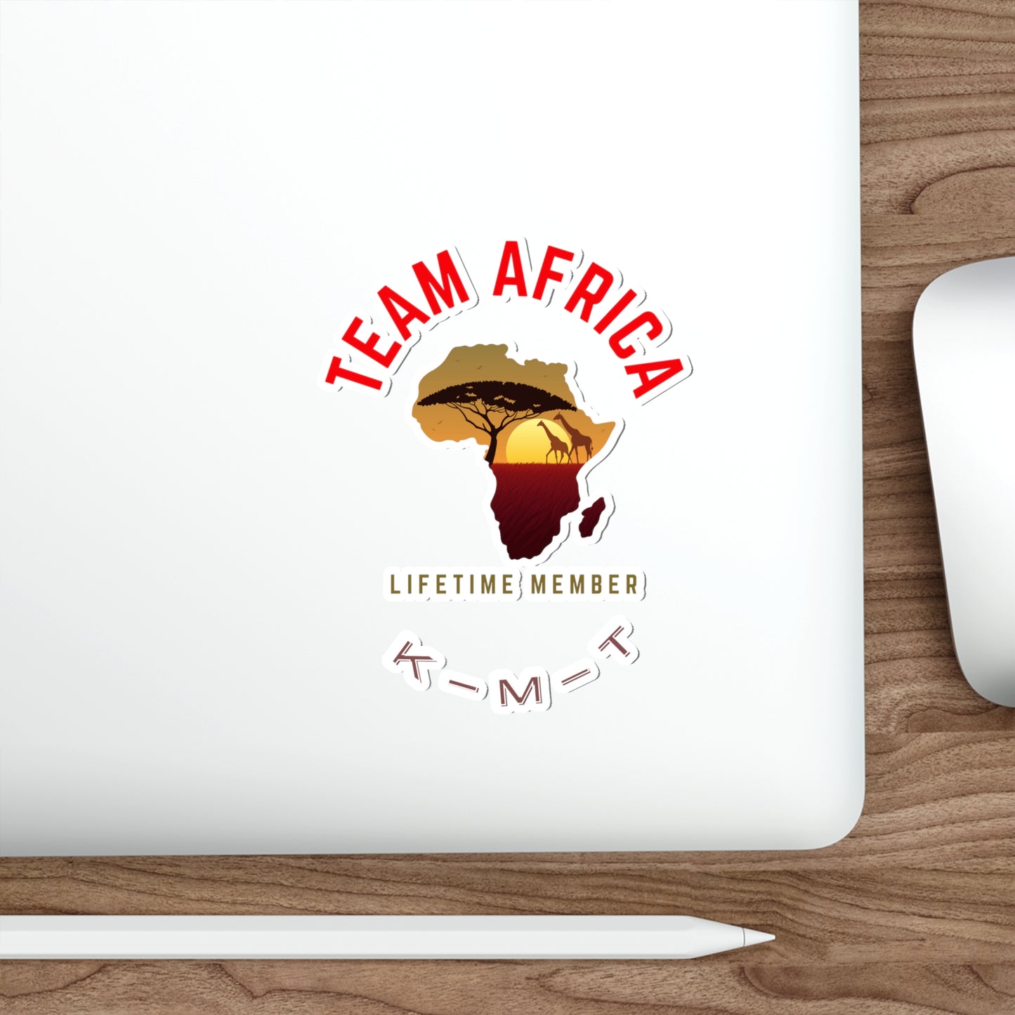 Team Africa Die-Cut Stickers