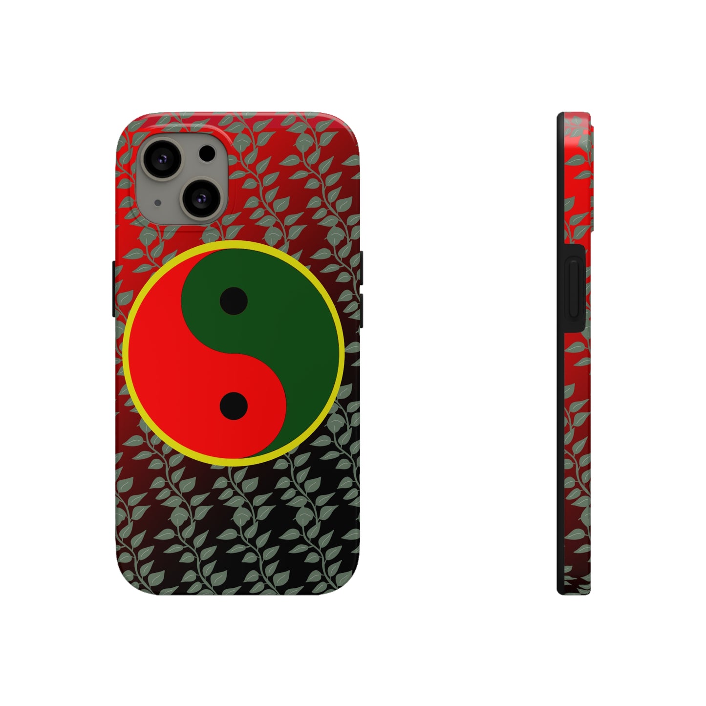 Afro Yen and Yang Tough Phone Cases, Case-Mate