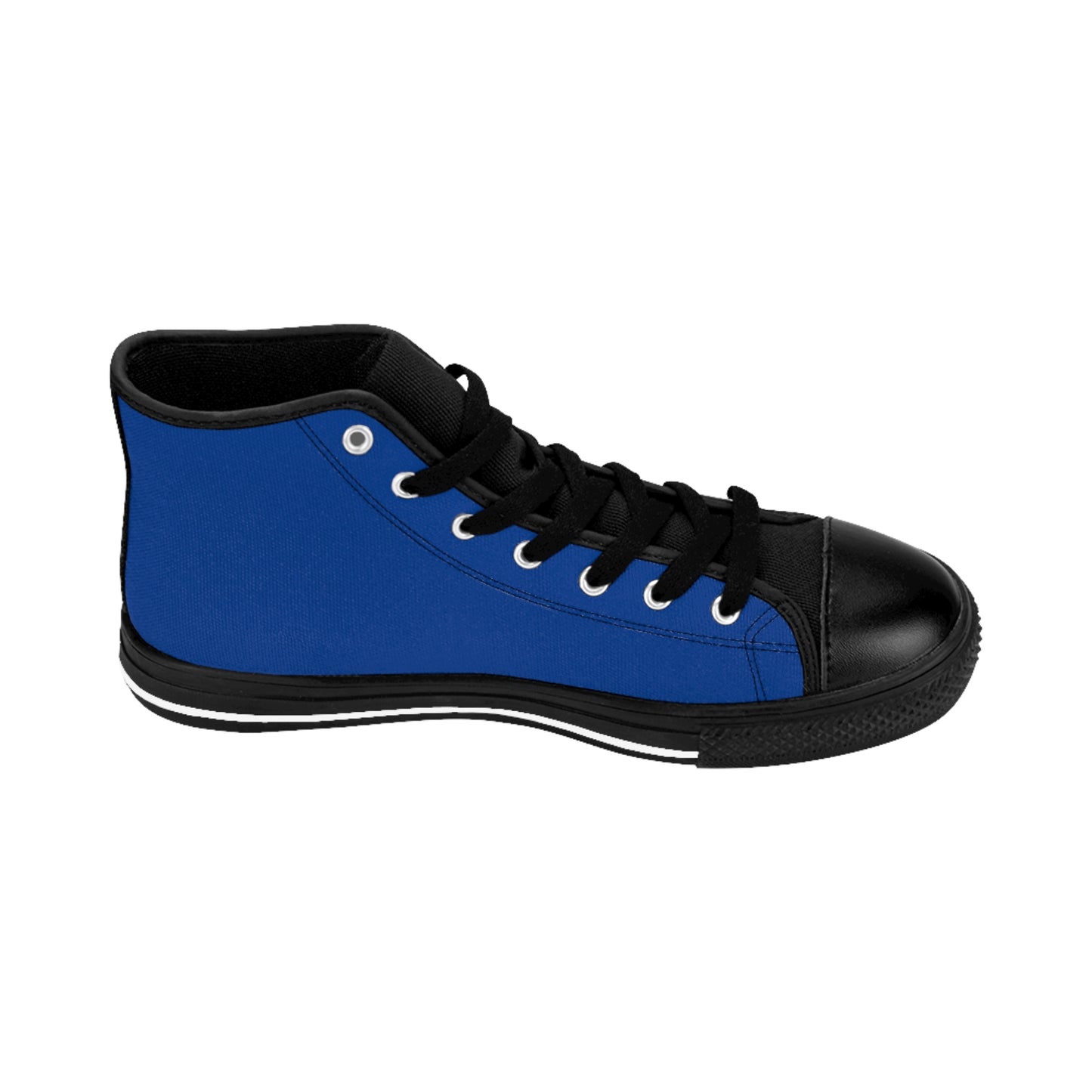 Barbados On  Blue Women's Classic Sneakers