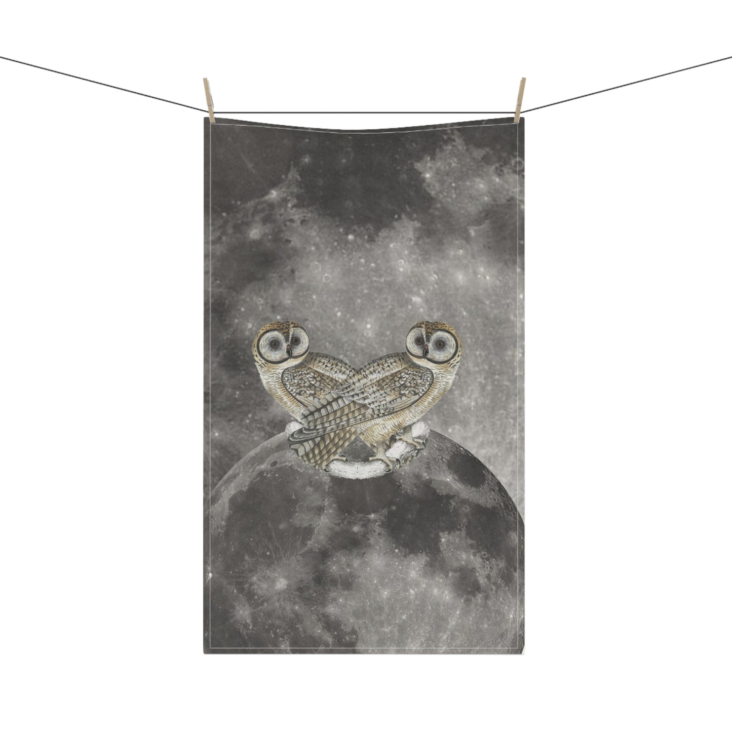 Owl & Moon Kitchen Towel