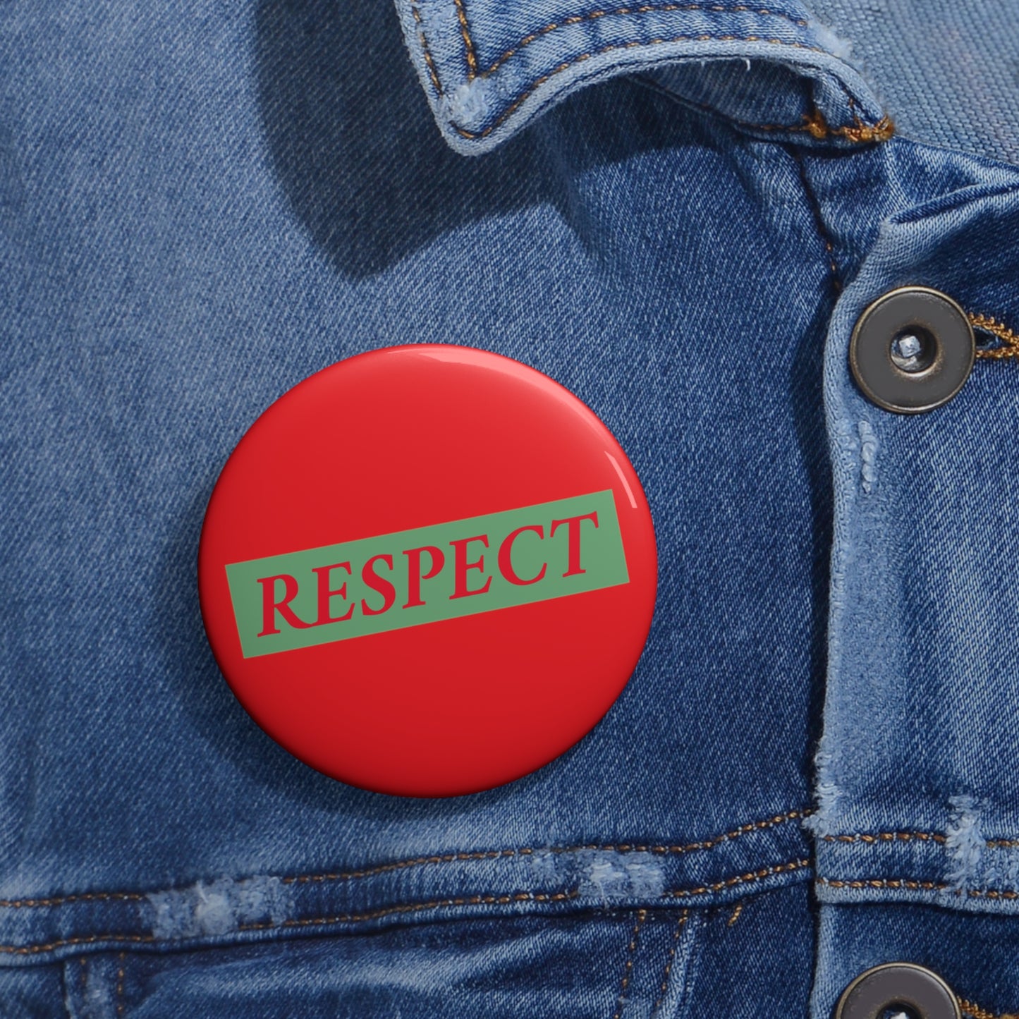 Respect (Red) Pin Buttons