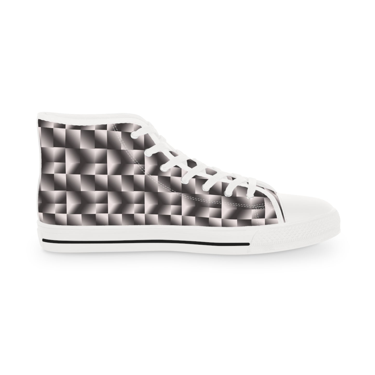 Silver Phoenix Men's High Top Sneakers