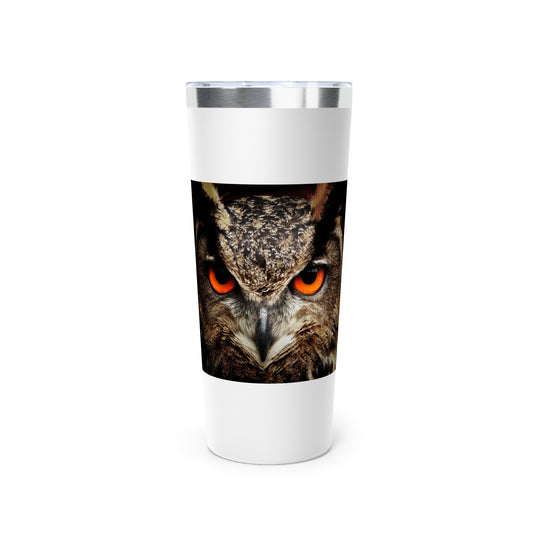 Owl Eyes Copper Vacuum Insulated Tumbler, 22oz