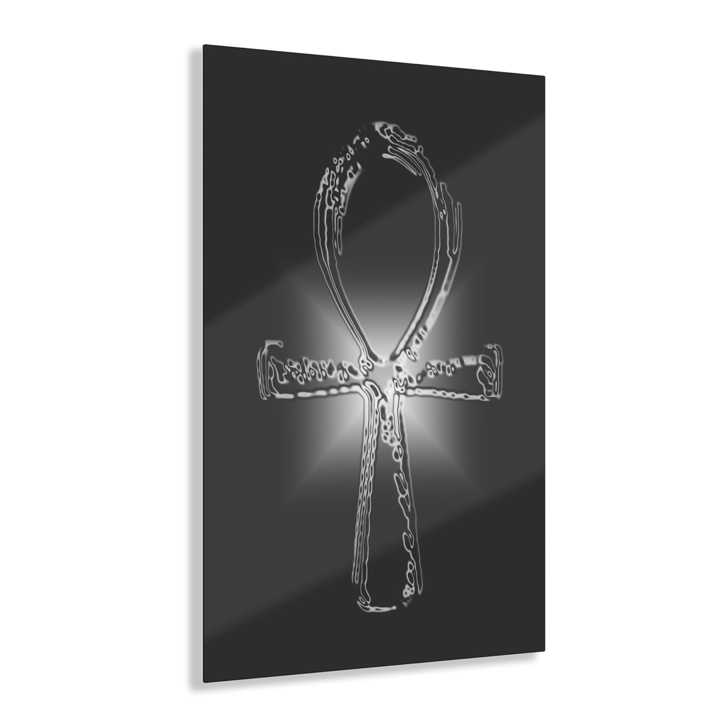 Glass Ankh Acrylic Prints