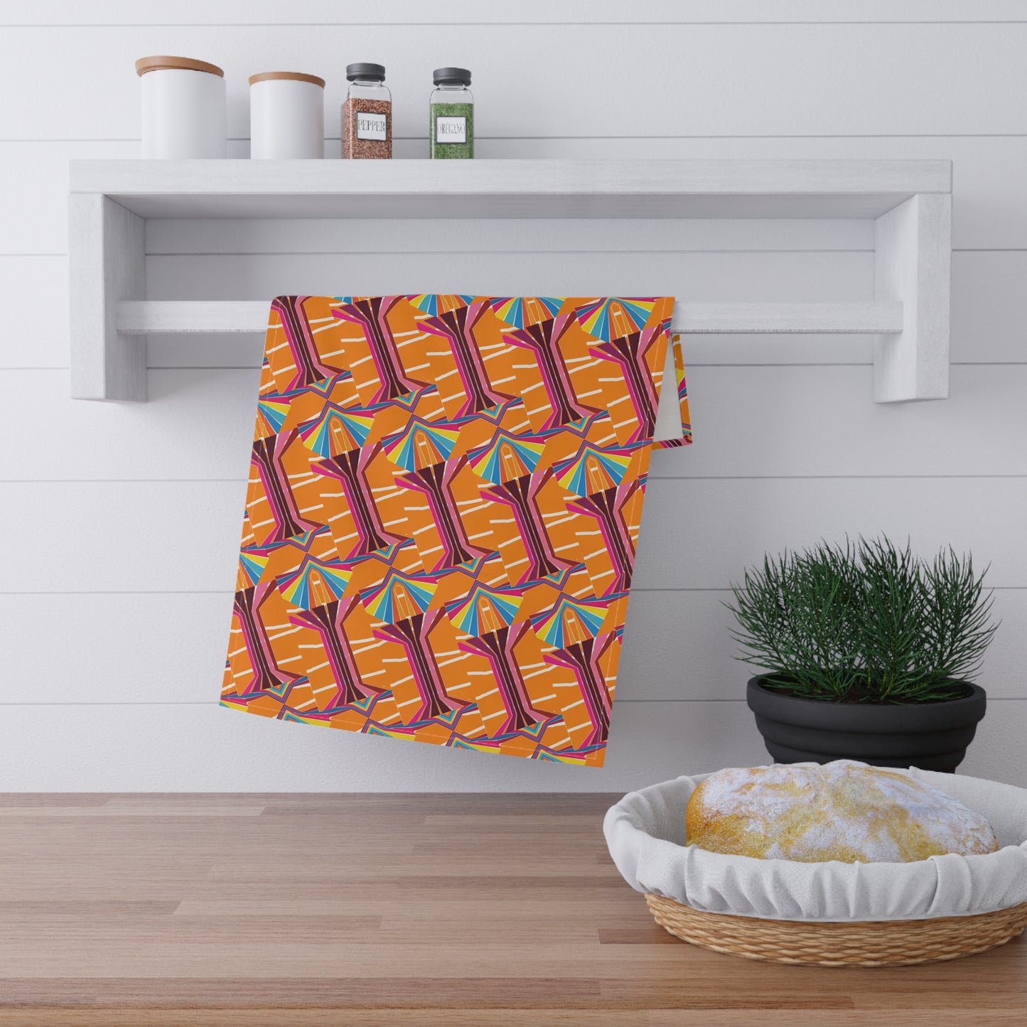 Bent Straw Kitchen Towel