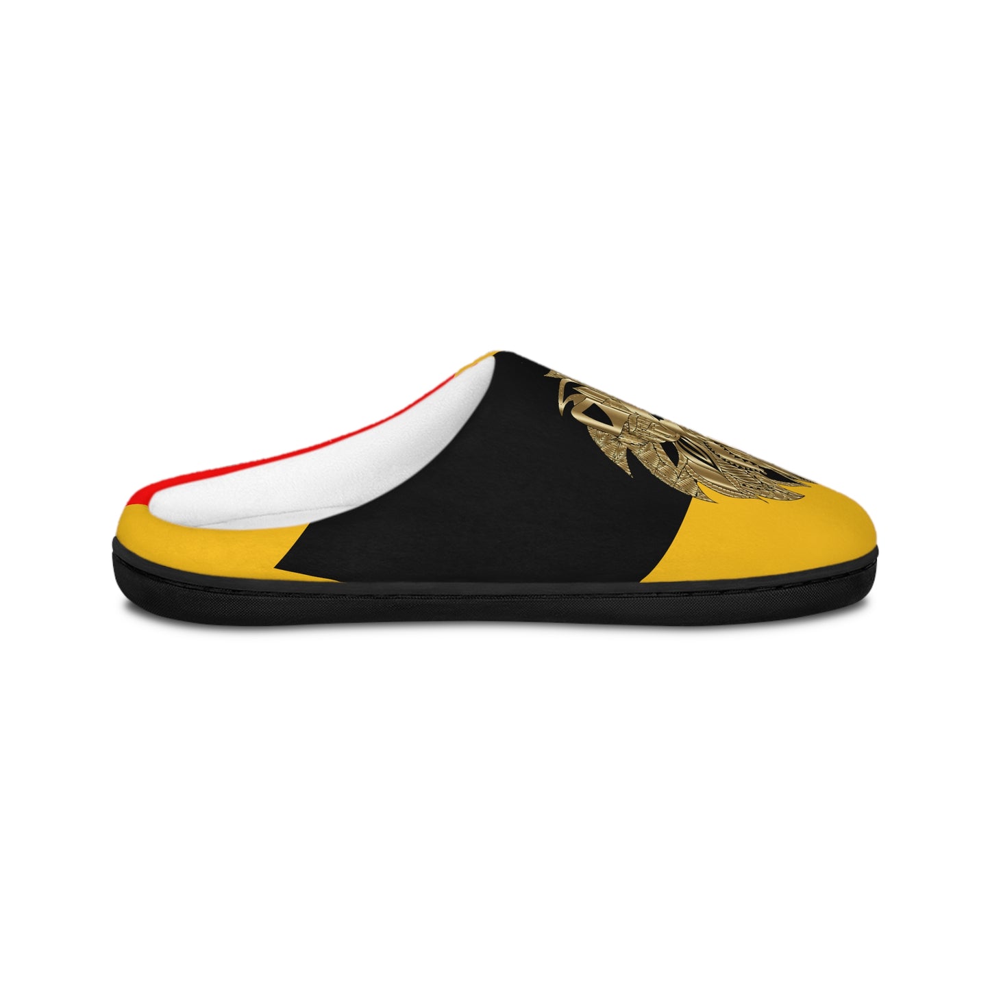 lion-golden face Men's Indoor Slippers