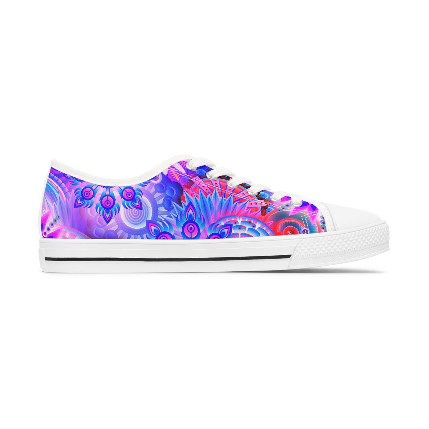 Mandalas-Pink 2 Women's Low Top Sneakers