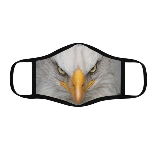 Eagle Eyes Fitted Polyester Face Mask