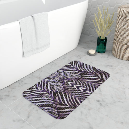 Purple Vine Memory Foam Bath Mat