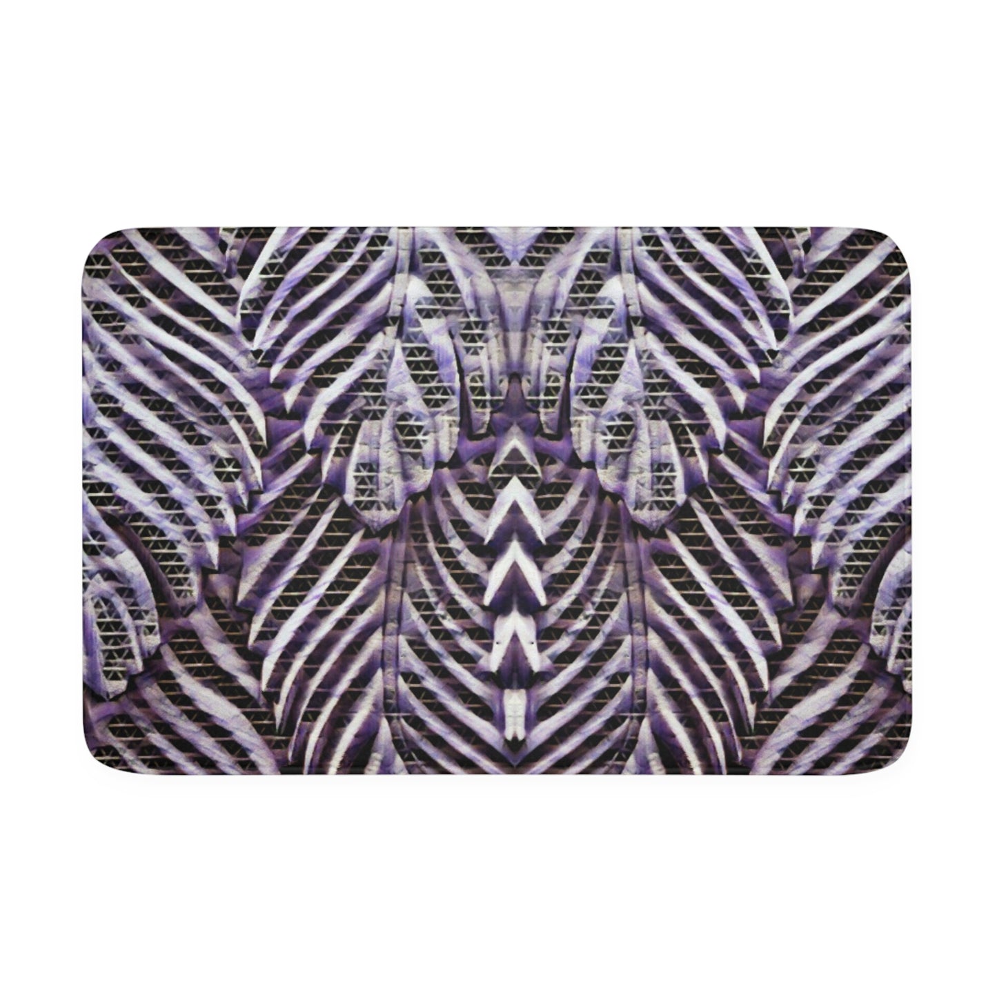 Purple Vine Memory Foam Bath Mat