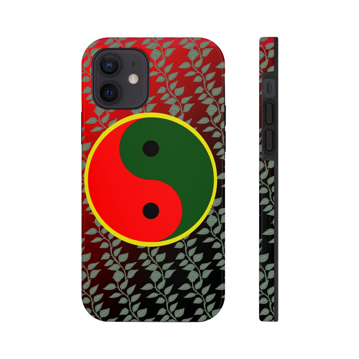 Afro Yen and Yang Tough Phone Cases, Case-Mate