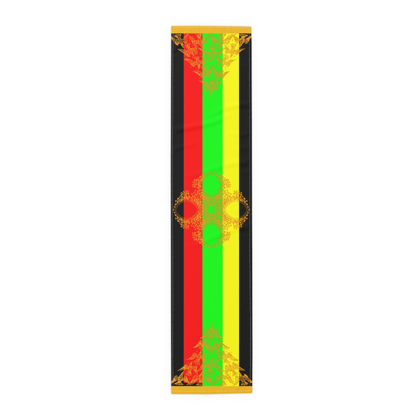 African Knight Table Runner (Cotton, Poly)