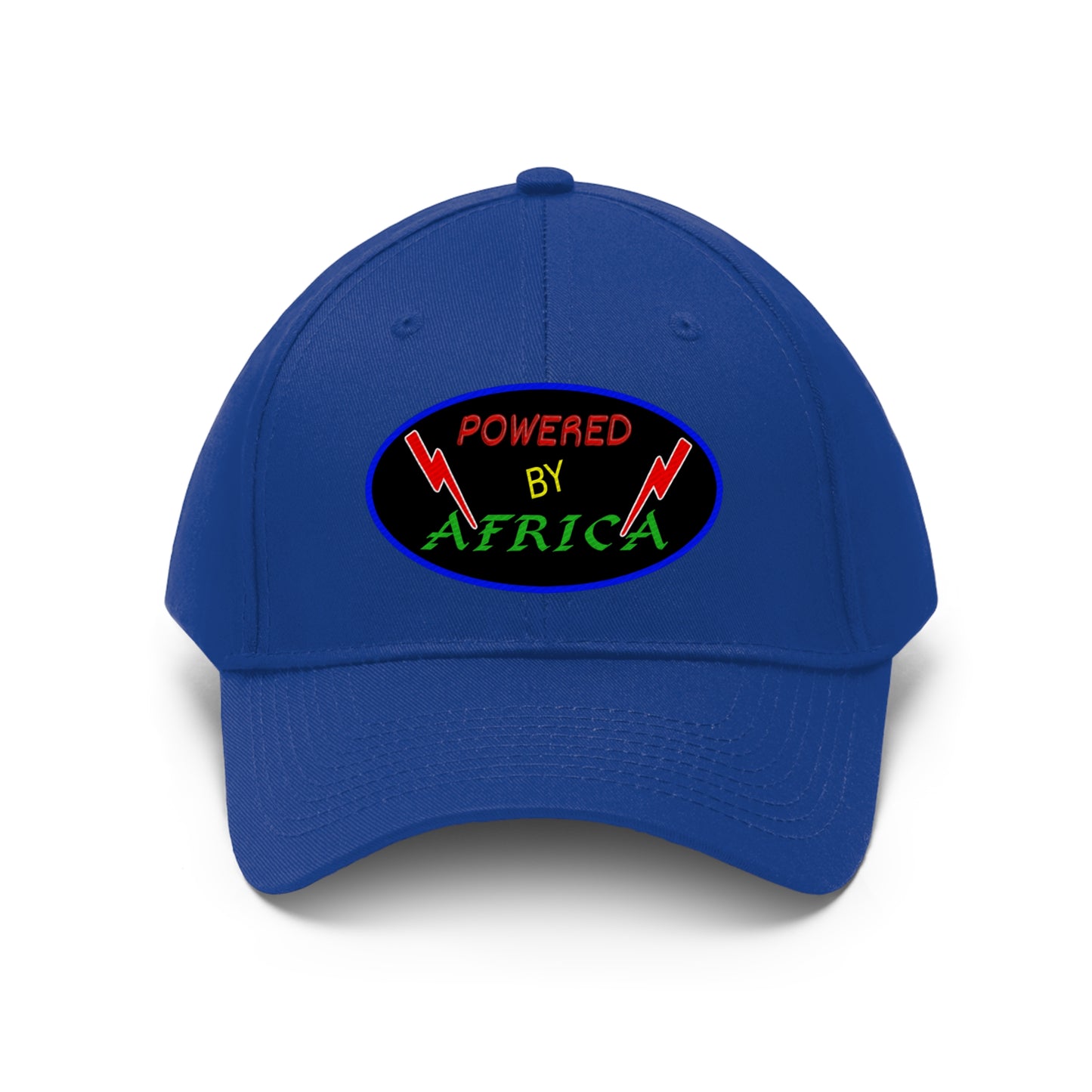 Powered By Africa (EMBROIDERED )  Unisex Twill Hat