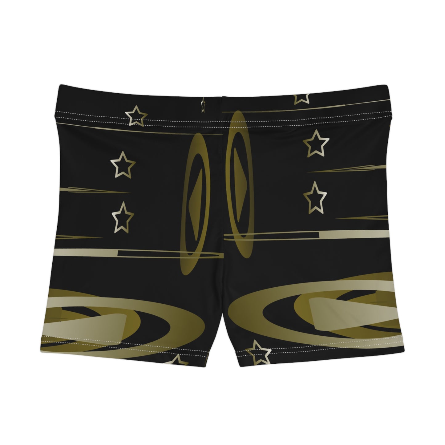 Gold Stars Women's Shorts (AOP)