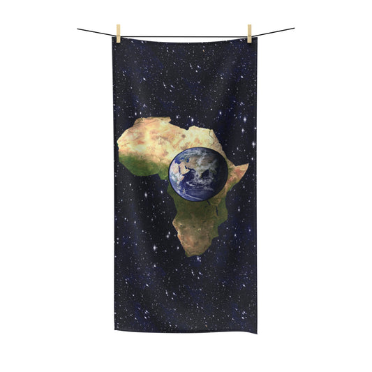 Earth In Africa  Poly Cotton Towel