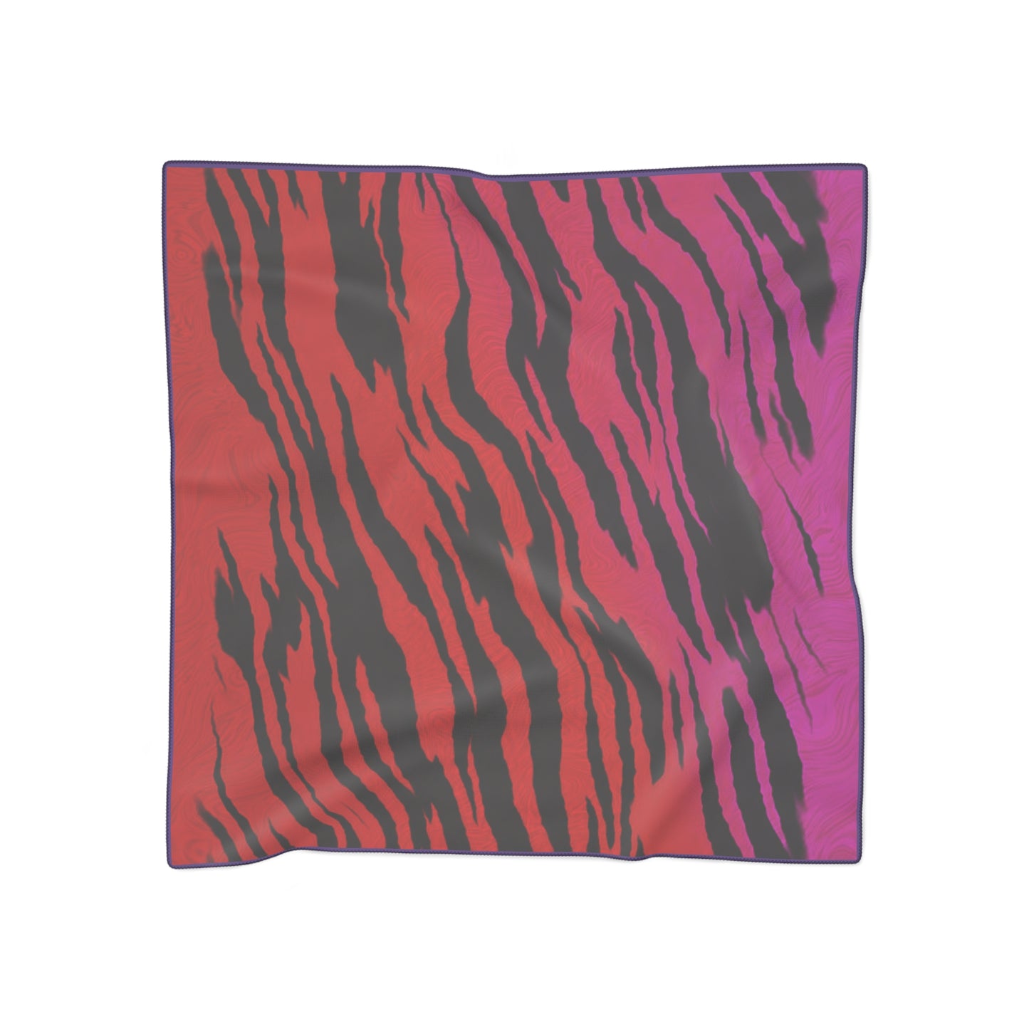 Vam Tiger Print Poly Scarf