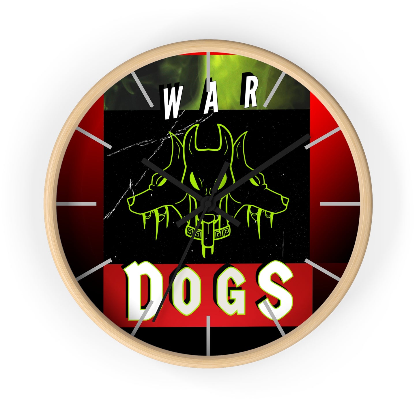 WAR DOGS Wall clock