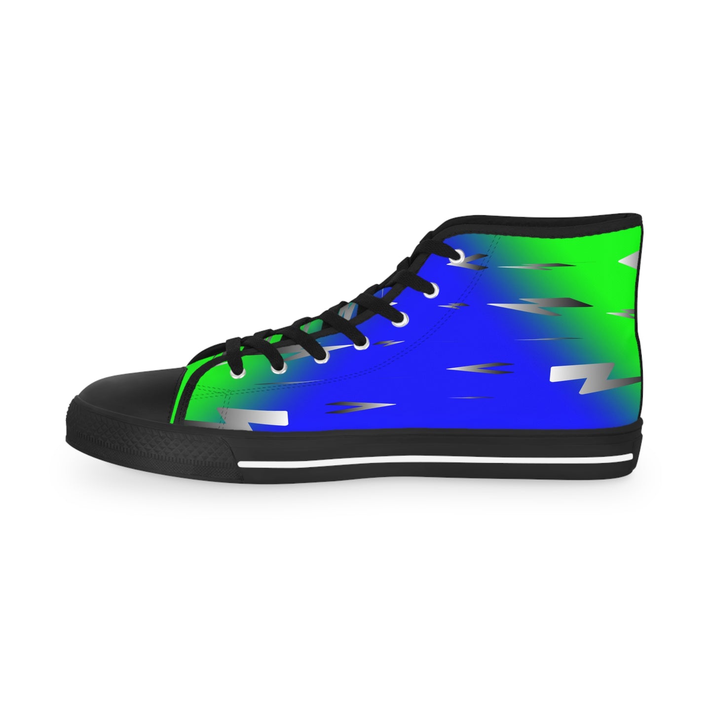 Silver Green.svg  Men's High Top Sneakers