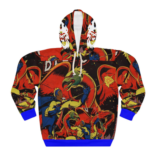 Red Griffith Pullover Hoodie