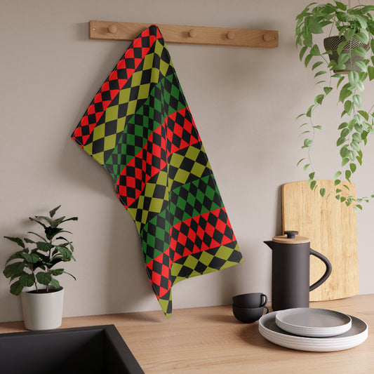 Pan African FlagKitchen Towel