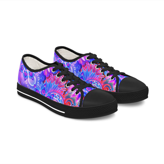 Mandalas-Pink 2 Women's Low Top Sneakers