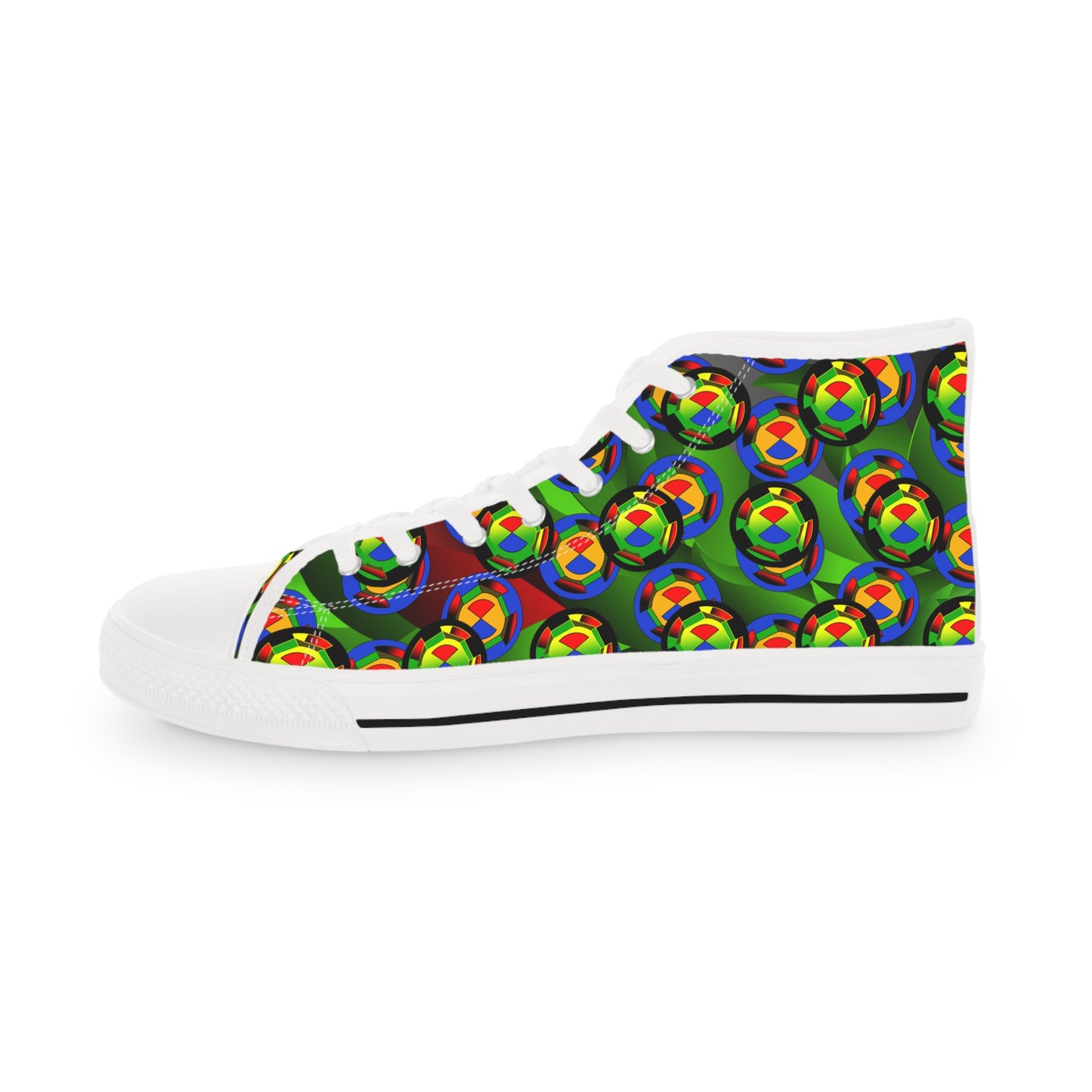 Leaf Horn Men's High Top Sneakers