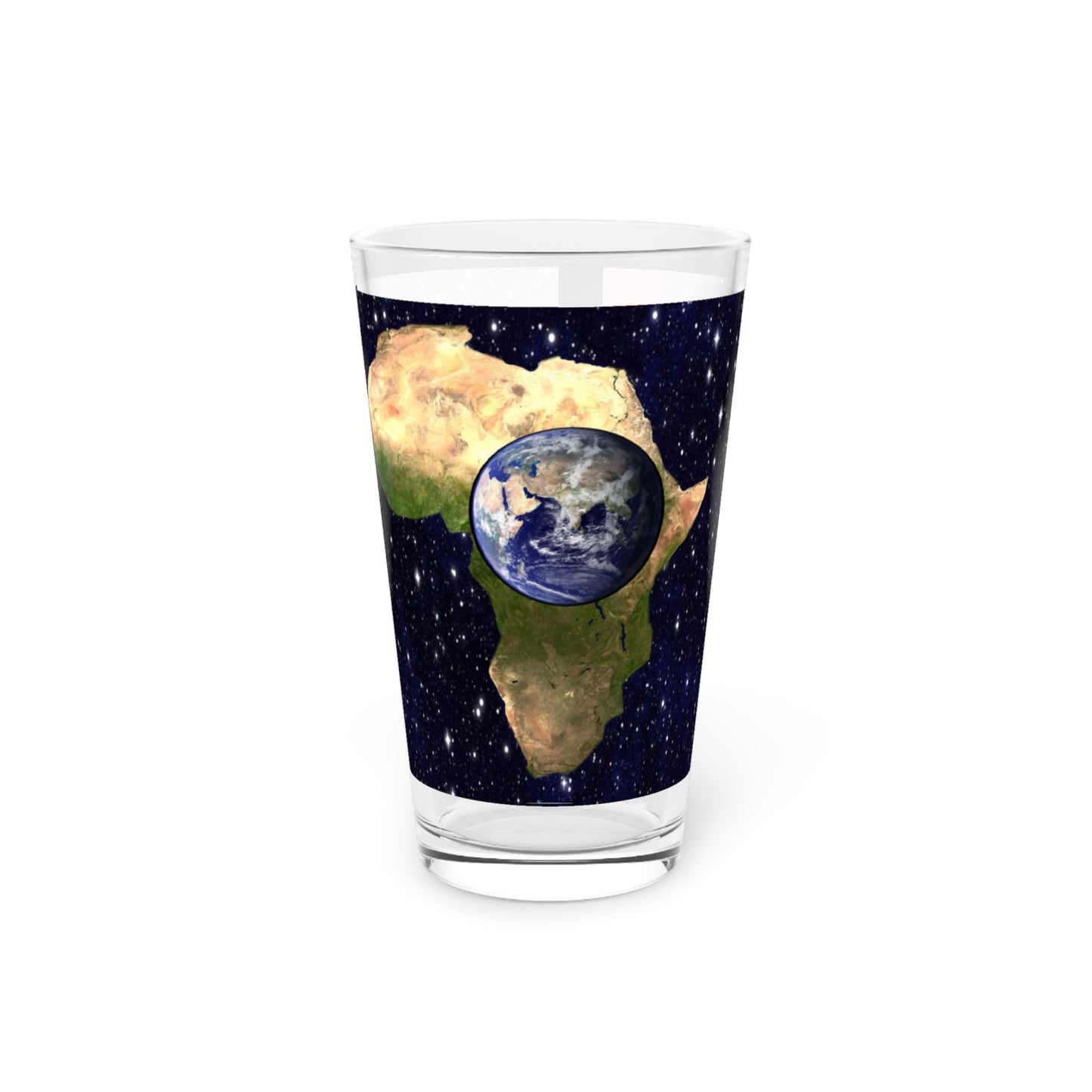 Earth In Africa  Pint Glass, 16oz