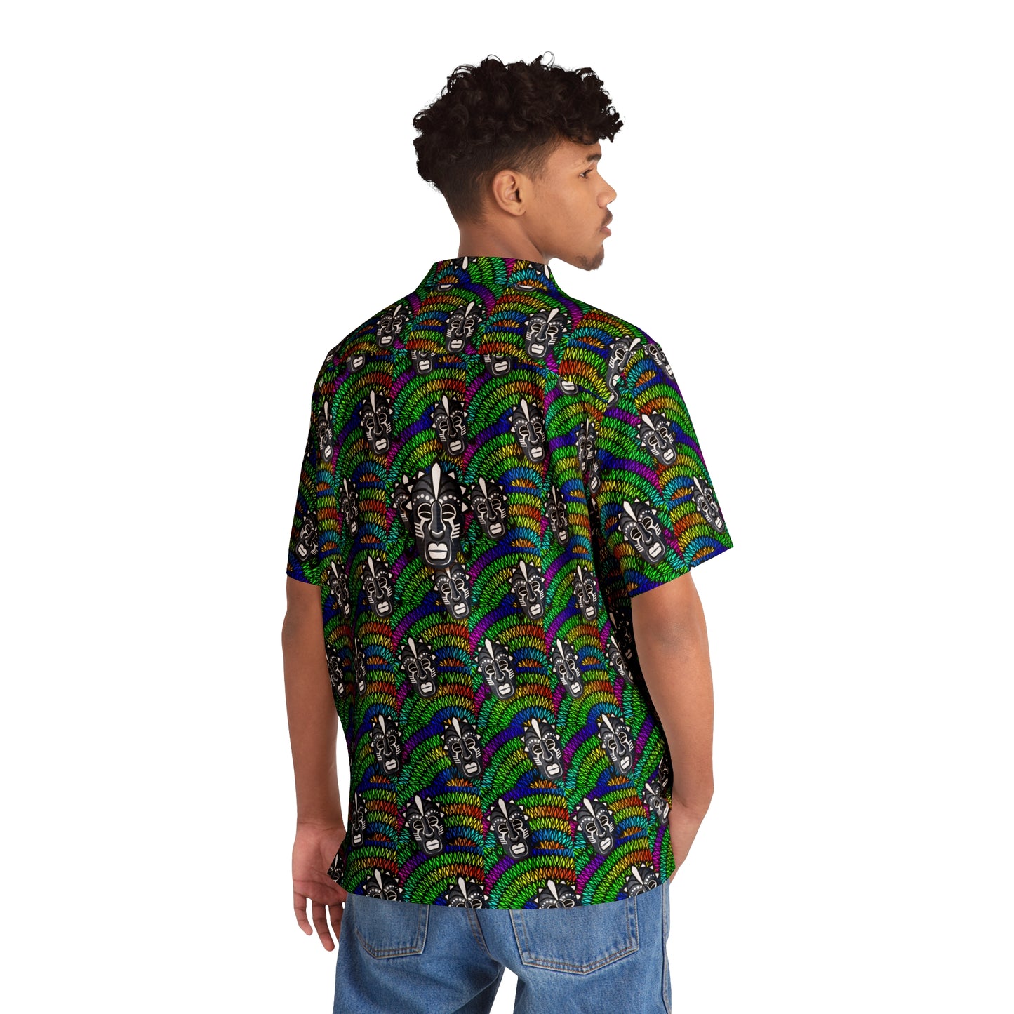 Mask Of Truth Men's Hawaiian Shirt