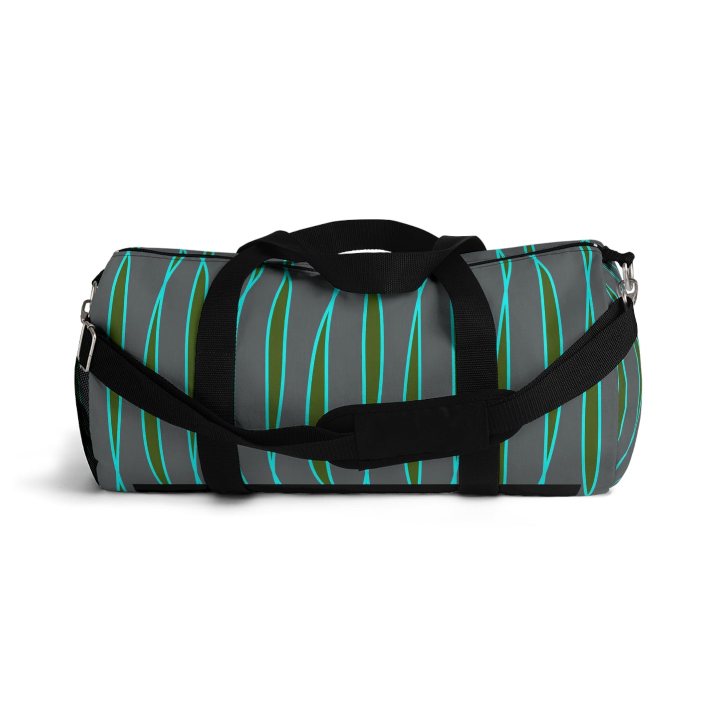 Light Ribbons (Gray) Duffel Bag