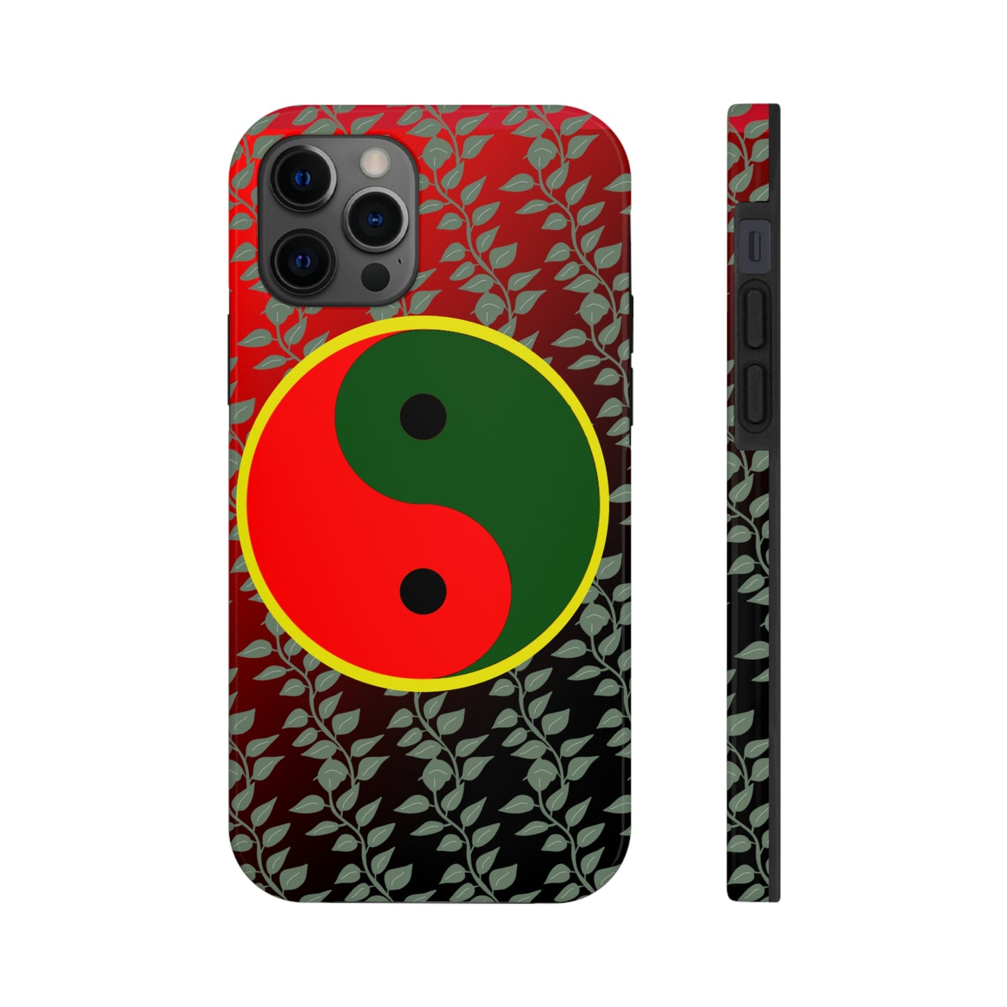 Afro Yen and Yang Tough Phone Cases, Case-Mate