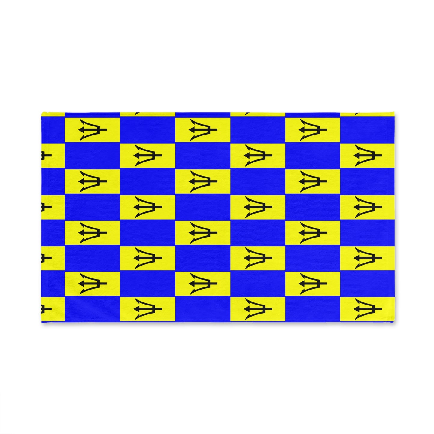 Barbados Flag Hand Towel