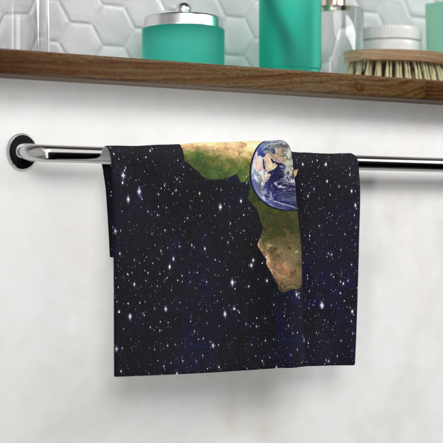 Earth In Africa  Face Towel