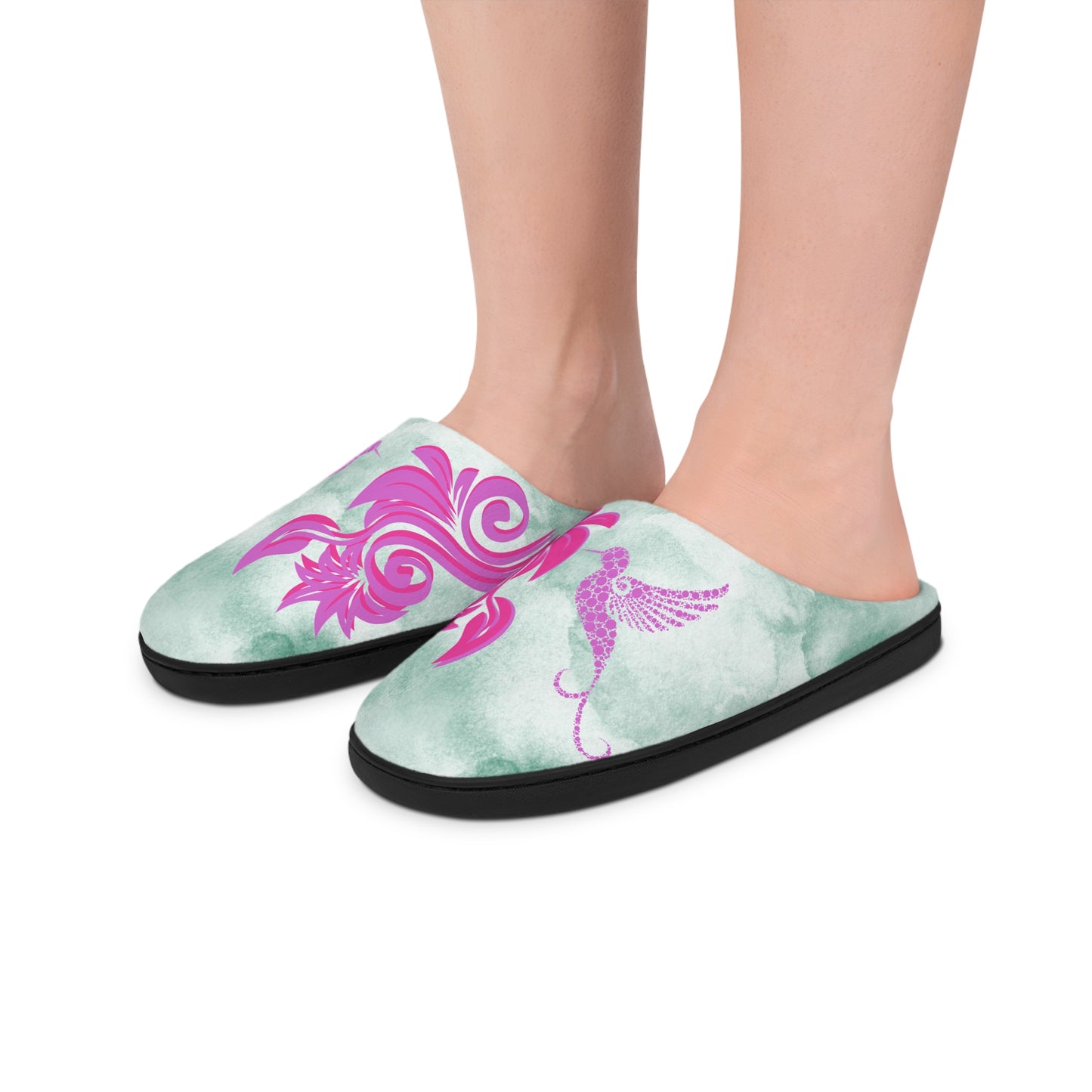 Humming Bird  Women's Indoor Slippers