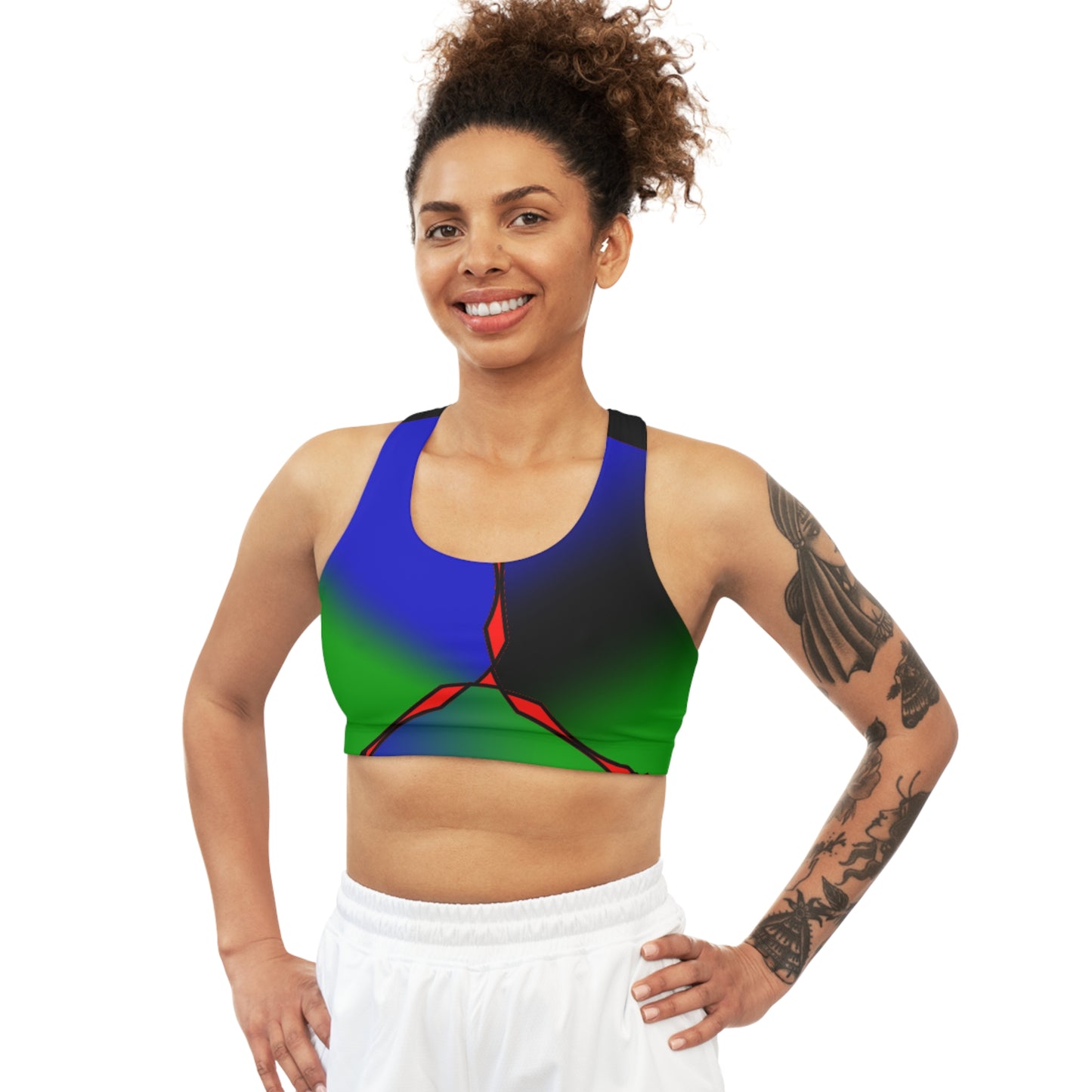 Triskelion  Seamless Sports Bra (AOP)