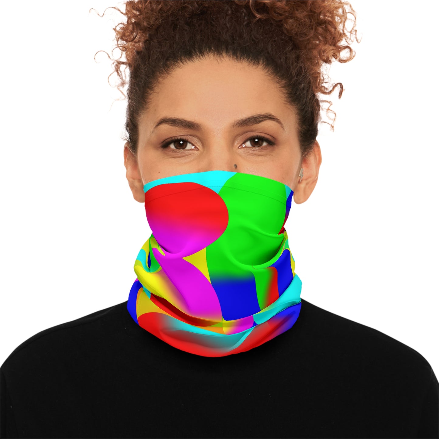 Circle Collage Midweight Neck Gaiter