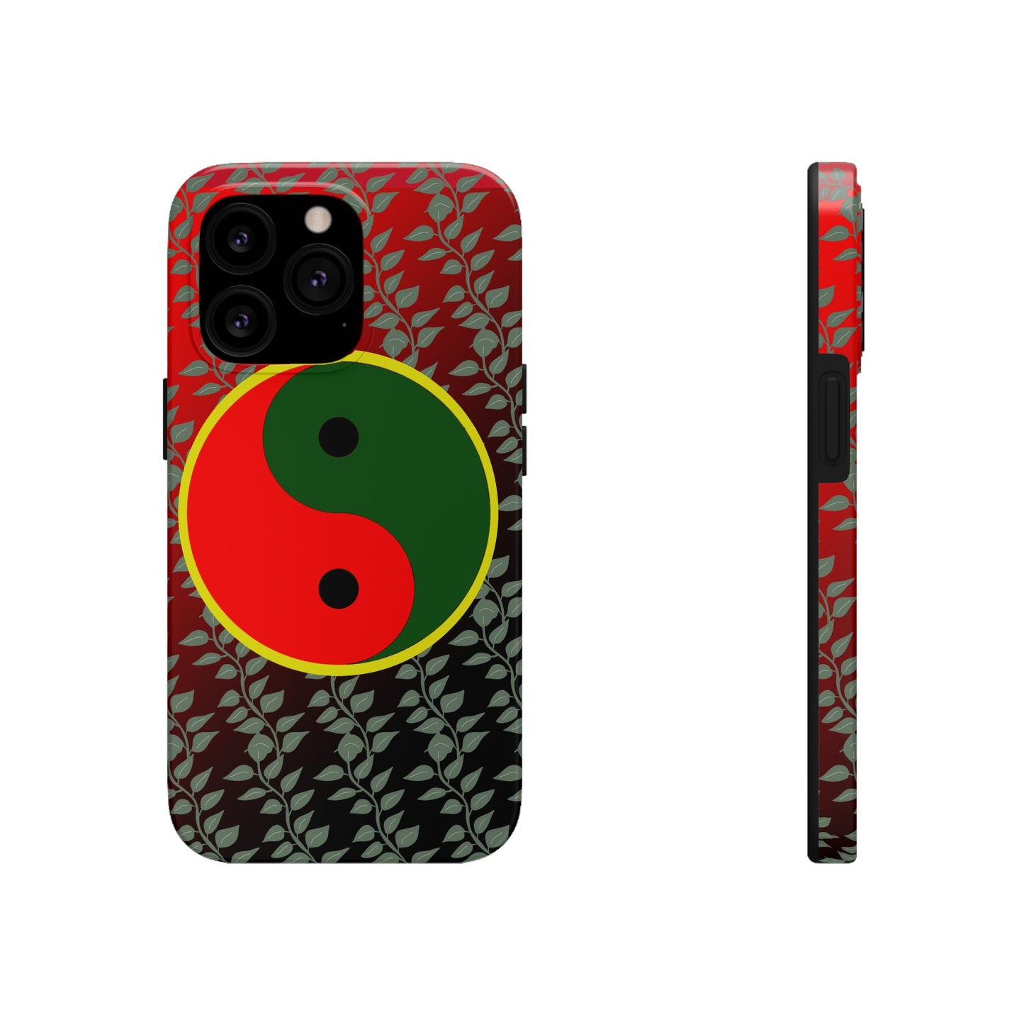 Afro Yen and Yang Tough Phone Cases, Case-Mate