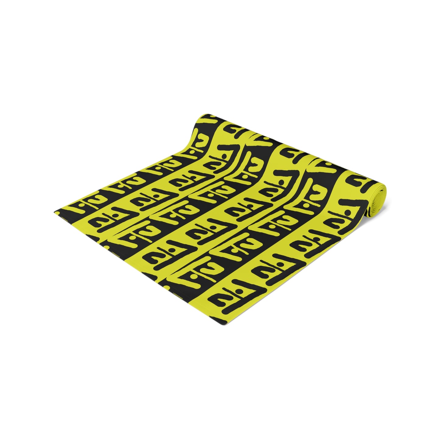 Black & Gold Q Table Runner (Cotton, Poly)