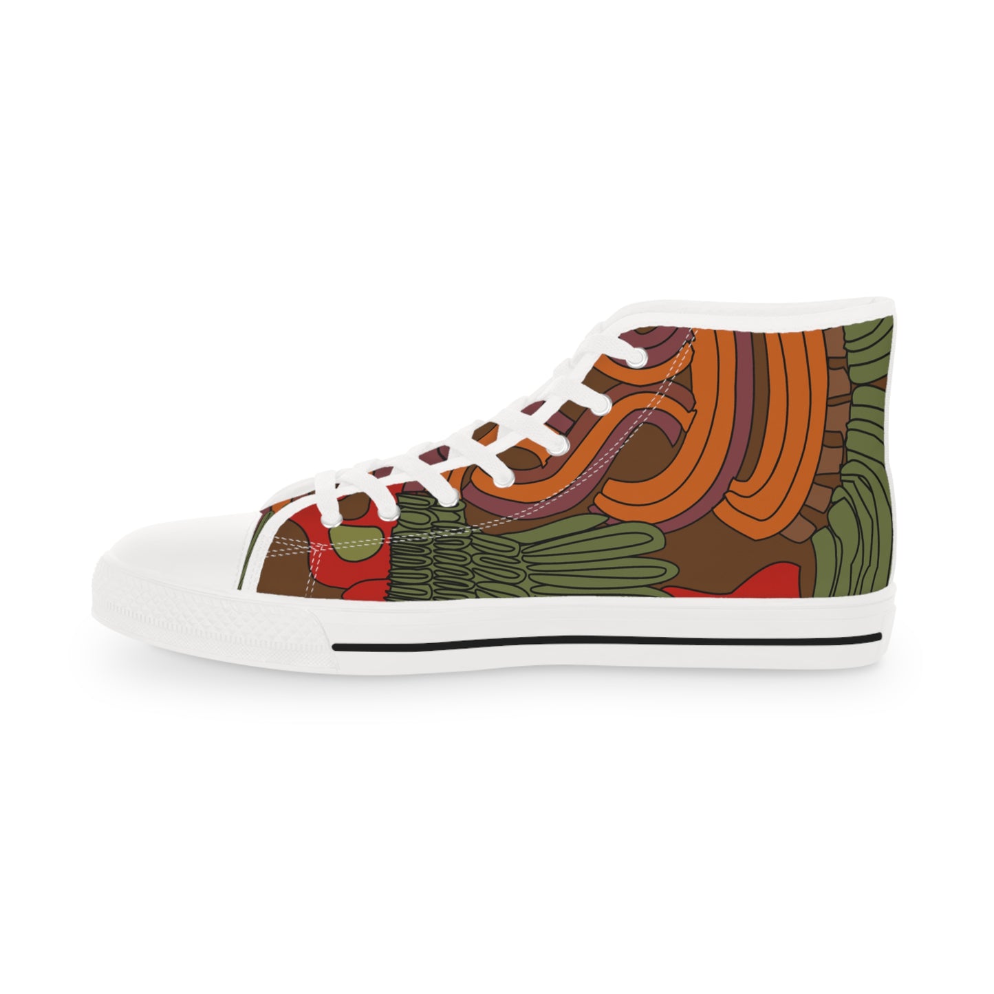 War Drum     Men's High Top Sneakers