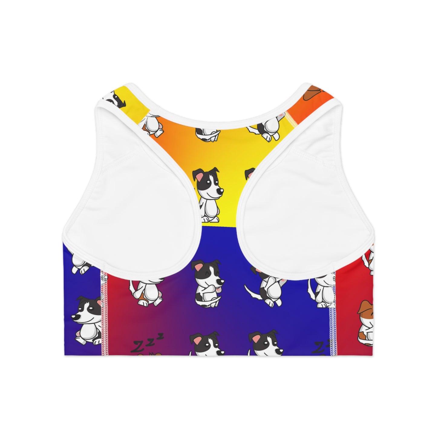 RAINBOW DOGS  Sports Bra (AOP)